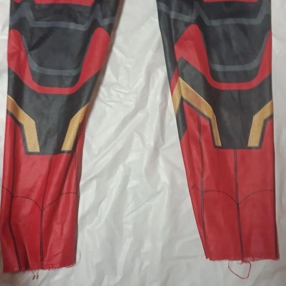 Marvel No Way Home Spider-Man Muscle Chest Kids Costume Set - Red and Gold Sz S - Picture 2 of 10